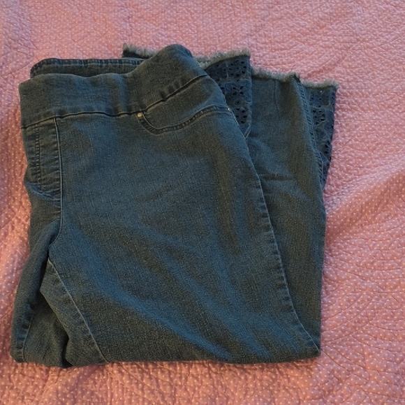 Ruby Rd. Blue Denim Jeans - Picture 6 of 6